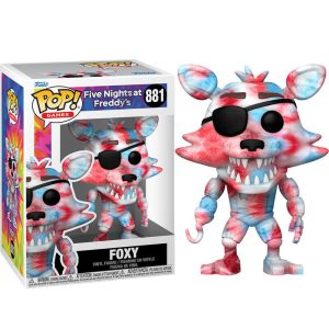 BEMS  FNAF SB - Booble Head POP N° 907 - Balloon Foxy (Flocked) + Tee (XL)