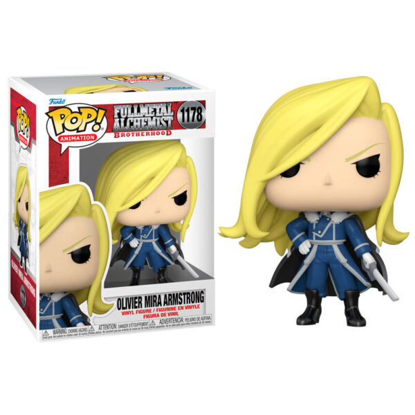 Funko Pop! Animation Full Metal Alchemist Olivier Mira Armstrong #1178