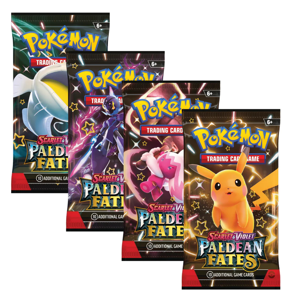 Pok Mon Tcg Paldean Fates Booster Pack Zaptoys Nl