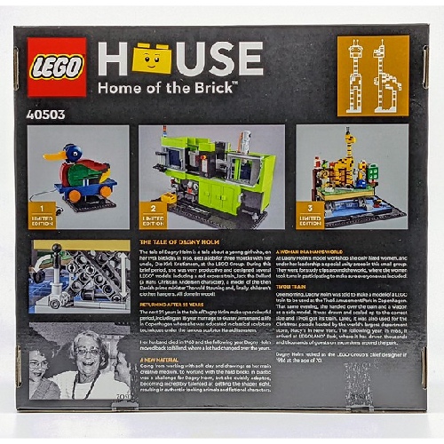 LEGO House Home Of The Brick 40503 Dagny Holm Master Builder Zaptoys nl LEGO House Home Of The Brick 40503 Dagny Holm Master Builder Zaptoys nl
