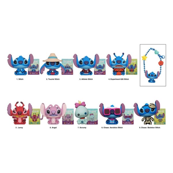 Monogram International Inc 85795 Disney Blind Bag Charm Bagclip Stitch - Afbeelding 2