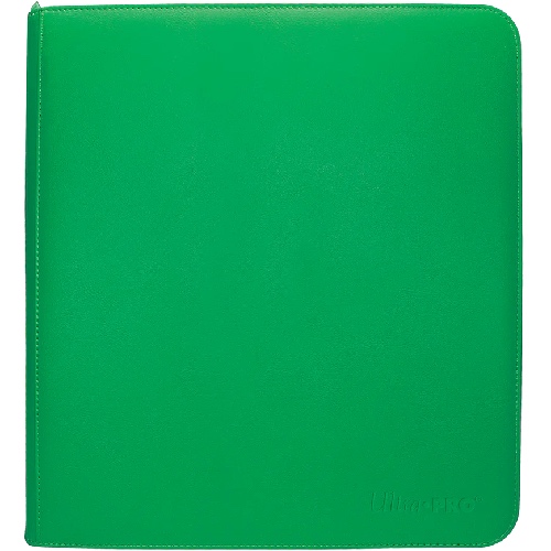 Ultra Pro Vivid 12-Pocket Zippered Binder Groen
