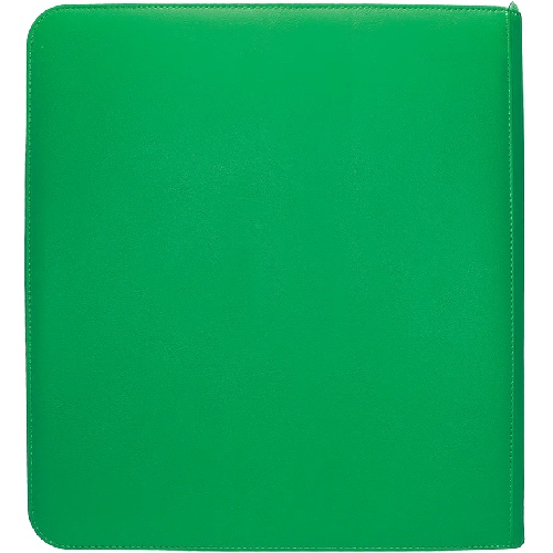 Ultra Pro Vivid 12-Pocket Zippered Binder Groen - Afbeelding 3