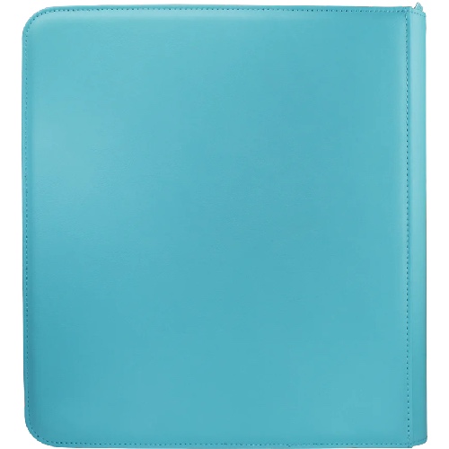 Ultra Pro Vivid 12-Pocket Zippered Binder Licht Blauw - Afbeelding 3