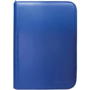 Ultra Pro Vivid 4-Pocket Zippered Binder Blauw