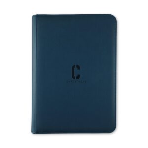 Cardstacks 9-Pocket Binder Zippered Blauw