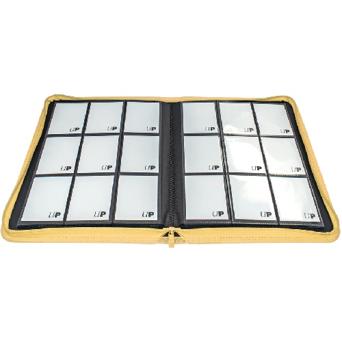 Ultra Pro Vivid 9-Pocket Zippered Binder Geel - Afbeelding 2