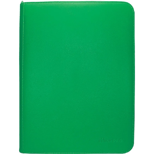 Ultra Pro Vivid 9-Pocket Zippered Binder Groen