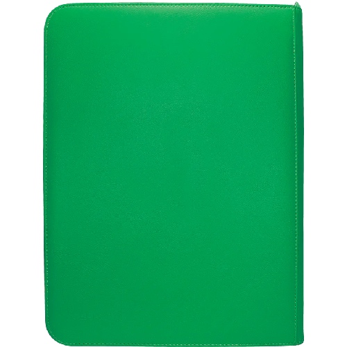 Ultra Pro Vivid 9-Pocket Zippered Binder Groen - Afbeelding 3