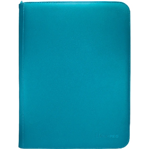 Ultra Pro Vivid 9-Pocket Zippered Binder Teal