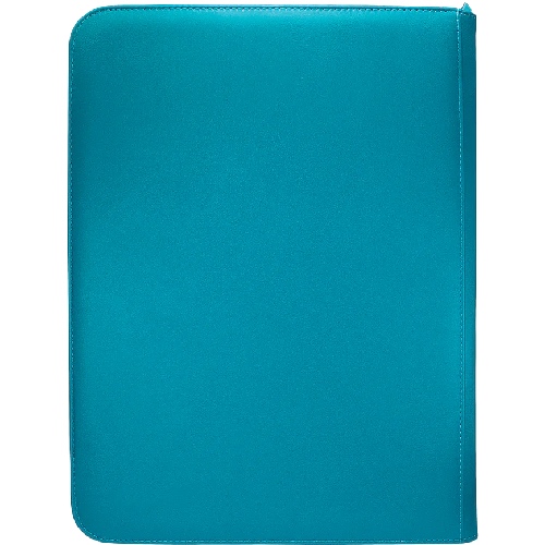 Ultra Pro Vivid 9-Pocket Zippered Binder Teal - Afbeelding 3