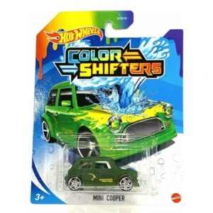 Hot Wheels BHR15 Color Shifters - Mini Cooper (Groen)