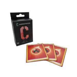 Cardstacks Matte Sleeves Rood