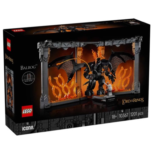 LEGO Icons 10367 Lord Of The Rings - Boekensteun Balrog