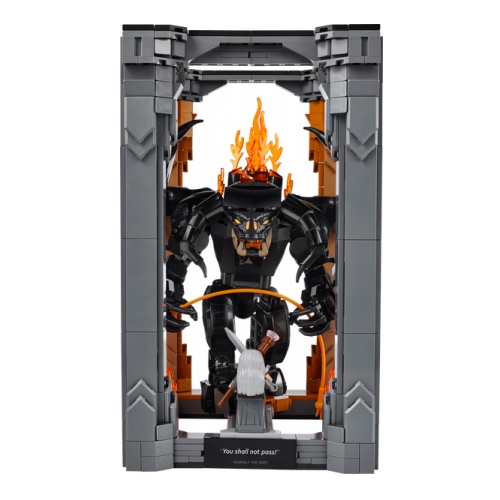 LEGO Icons 10367 Lord Of The Rings - Boekensteun Balrog - Afbeelding 2
