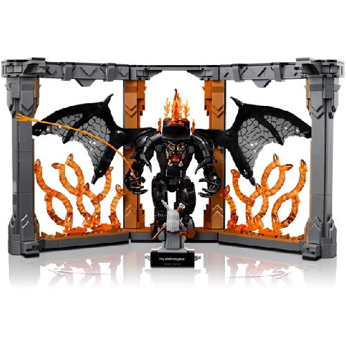 LEGO Icons 10367 Lord Of The Rings - Boekensteun Balrog - Afbeelding 3
