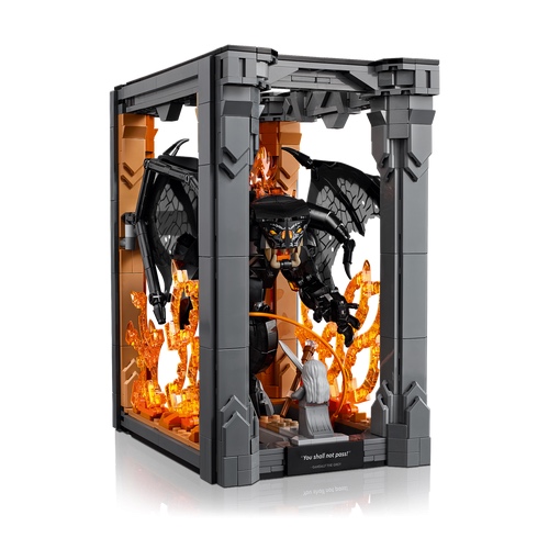 LEGO Icons 10367 Lord Of The Rings - Boekensteun Balrog - Afbeelding 5