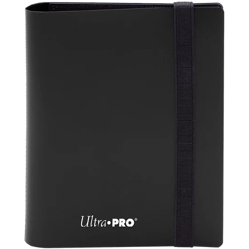 Ultra Pro 2-Pocket Binder Eclipse - Jet Black