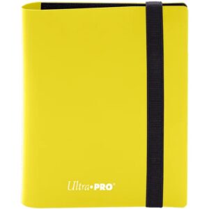 Ultra Pro 2-Pocket Binder Eclipse - Lemon Yellow