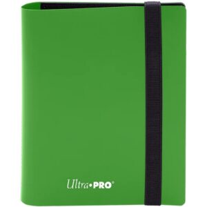 Ultra Pro 2-Pocket Binder Eclipse - Lime Green