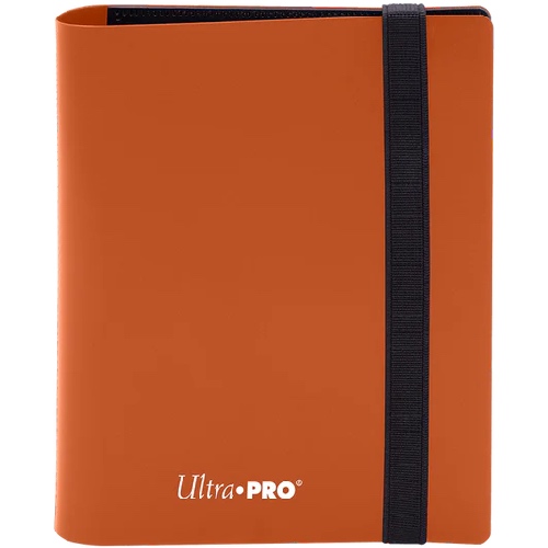 Ultra Pro 2-Pocket Binder Eclipse - Pumpkin Orange