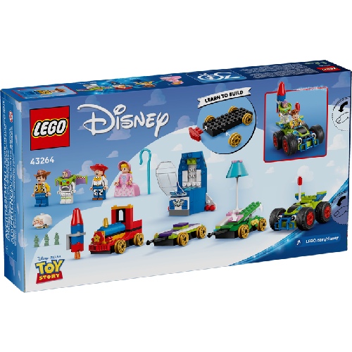 LEGO Disney 43264 Toy Story Feesttrein En RC Auto - Afbeelding 4