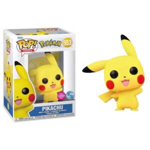 Funko Pop! Pokémon Pikachu Waving #553 Flocked Special Edition