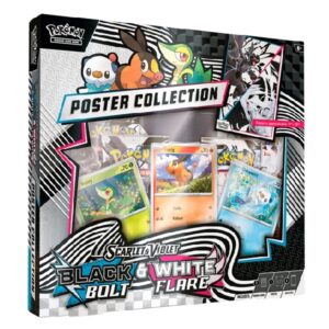 Pokémon TCG Scarlet & Violet - Black Bolt/White Flare Poster Collection