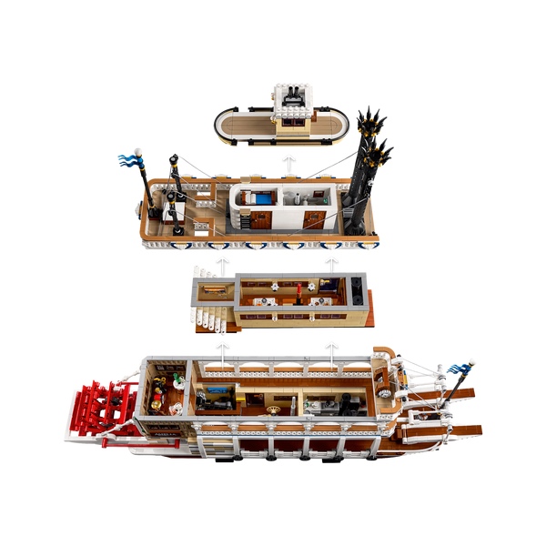 LEGO Ideas 21356 Stoomboot - Afbeelding 5