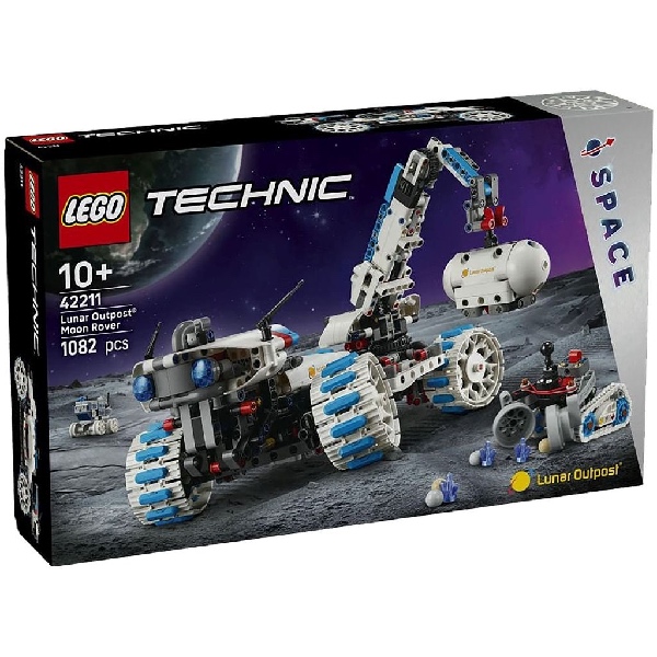 LEGO Technic 42211 Lunar Outpost maanrover ruimtevoertuig