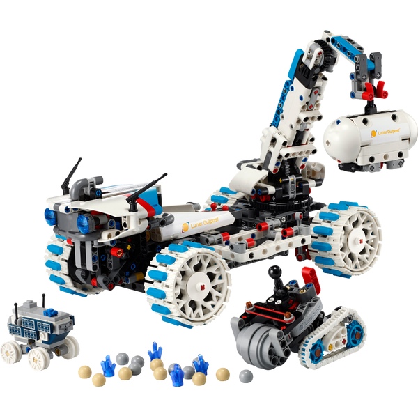 LEGO Technic 42211 Lunar Outpost maanrover ruimtevoertuig - Afbeelding 2