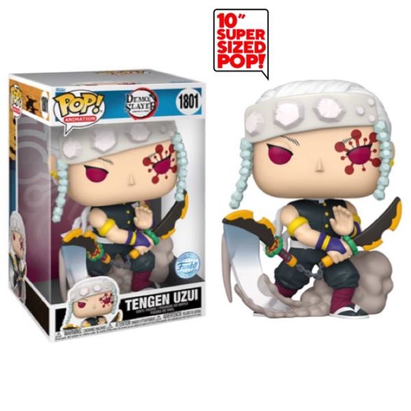 Funko Pop! Animation Demon Slayer: Kimetsu No Yaiba - Tengen Uzui #1801 SuperSized