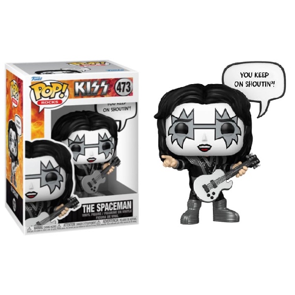 Funko Pop! Rocks Kiss - The Spaceman (R&R All Night) #473
