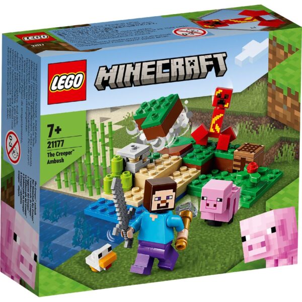 LEGO Minecraft 21177 Creeper Hinderlaag