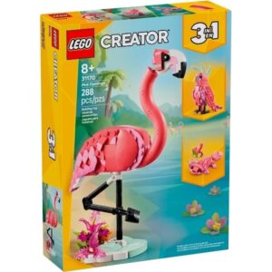 LEGO Creator 31170 3in1 Wilde Dieren: Roze Flamingo