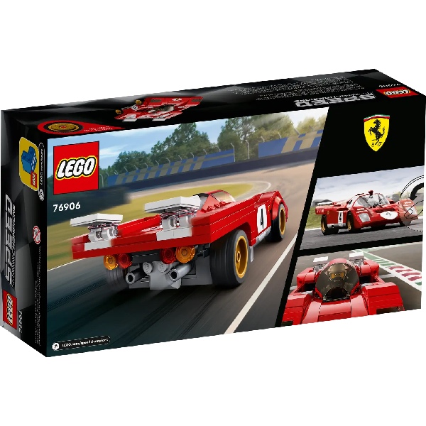LEGO Speed Champions 76906 1970 Ferrari 512 M - Afbeelding 4