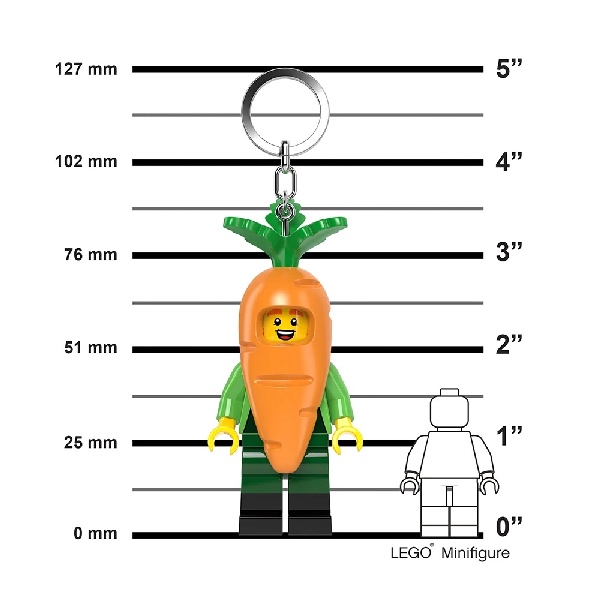 LEGO Sleutellampje Carrot Mascot - Afbeelding 5