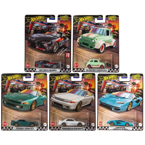 Hot Wheels Premium GJT68 Boulevard - '60s Fiat 500 D Modificado #97 - Afbeelding 2