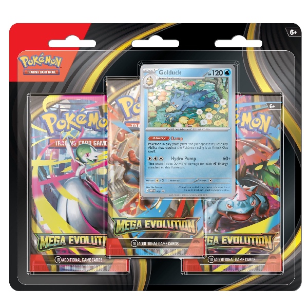 Pokémon TCG Mega Evolution 3 Booster Blister Golduck