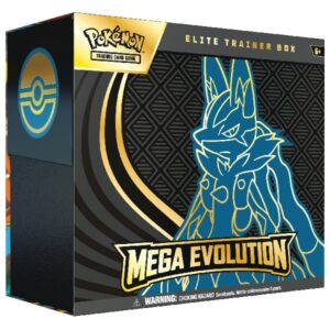 Pokémon TCG Mega Evolution Elite Trainer Box Lucario