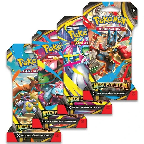 Pokémon TCG Mega Evolution Sleeved Booster