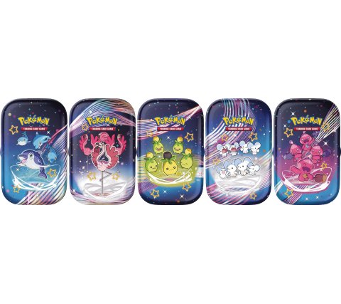 Pokémon TCG Scarlet & Violet Paldean Fates Mini Tin - Smoliv - Afbeelding 2