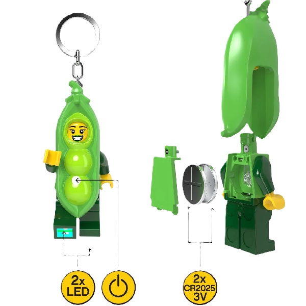 LEGO Sleutellampje Peapod Girl - Afbeelding 4