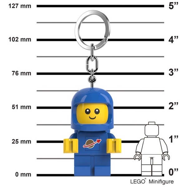 LEGO Sleutellampje Spacebaby Blauw - Afbeelding 5