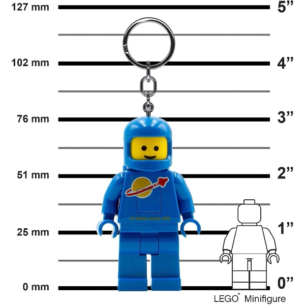 LEGO Sleutellampje Spaceman Blauw - Afbeelding 5