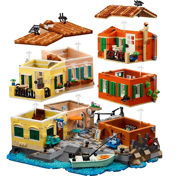 LEGO Ideas 21359 Italiaanse Rivièra - Afbeelding 3