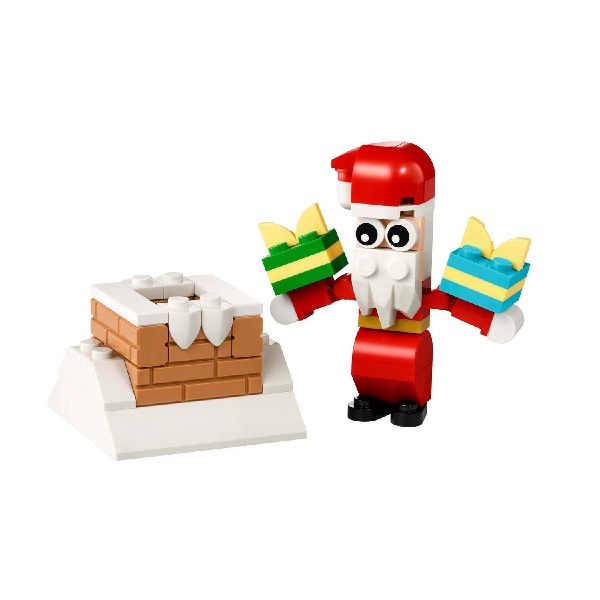 LEGO Paperbag 30692 Creator Kerstman In De Schoorsteen - Afbeelding 2