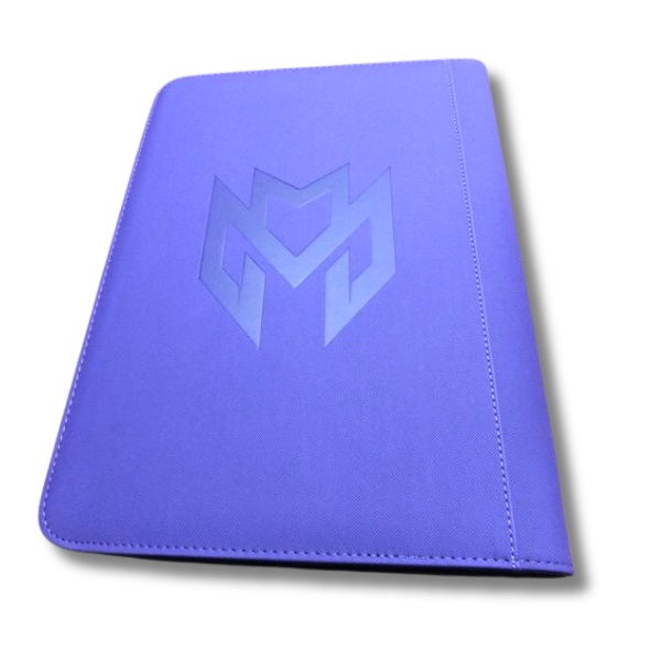 Memi TCG Premium 9-Pocket Side Loading Zippered Binder Paars - Afbeelding 2