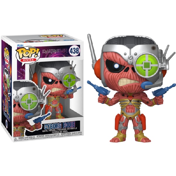 Funko Pop! Rocks Iron Maiden - Cyborg Eddie #438