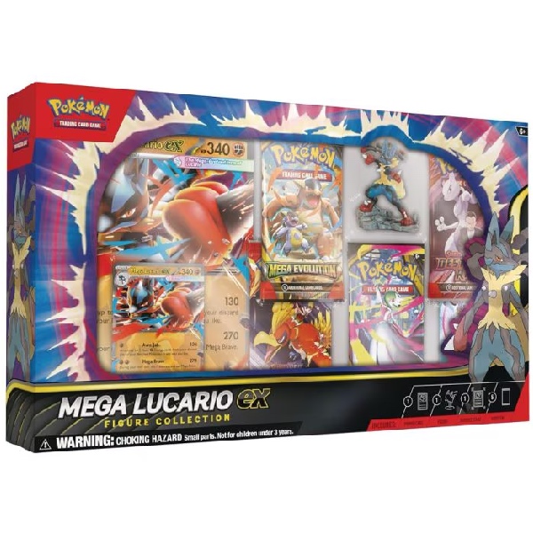 Pokémon TCG Mega Lucario EX Figure Collection